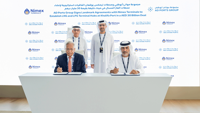 AD Ports partners with Nimex Terminals to develop LNG and LPG hub terminals