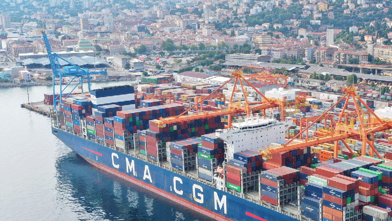 AGCT handles largest vessel to call Rijeka