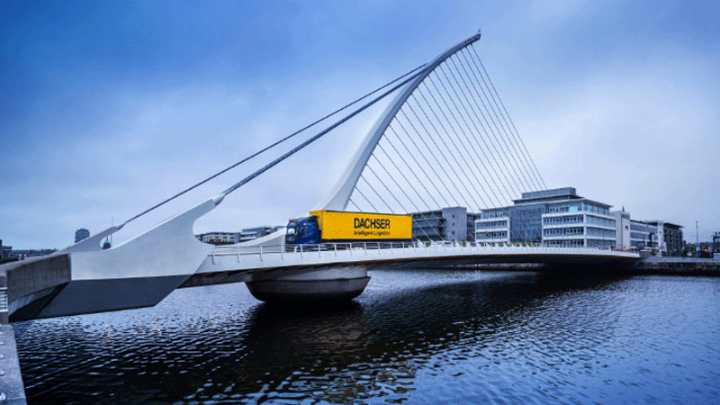 DACHSER drives from Ireland to the European continent