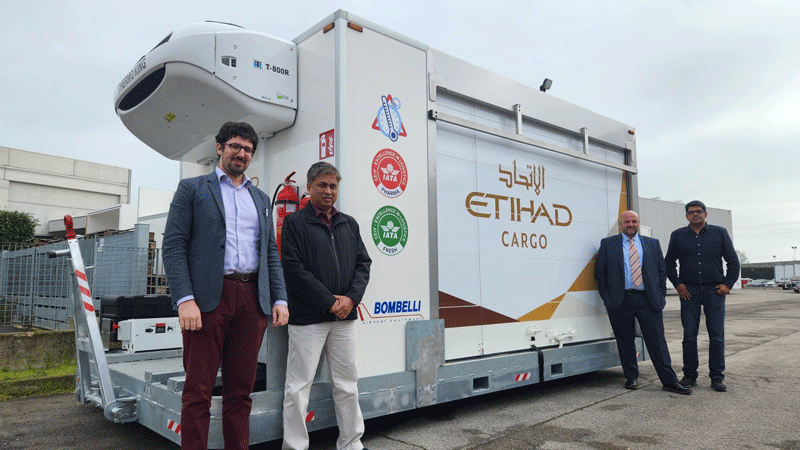 Etihad Cargo introduces cool dollies to enhance cool chain capabilities