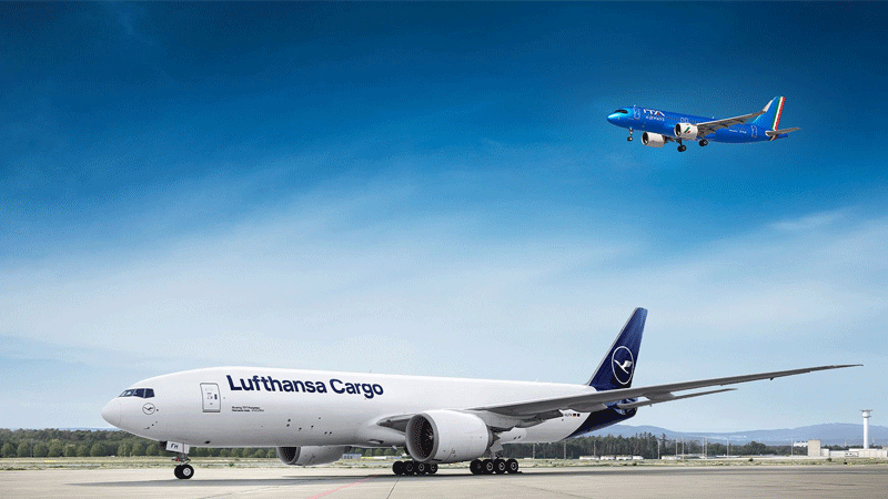 Lufthansa Cargo to market cargo capacities on ITA Airways routes from Asia to Rome