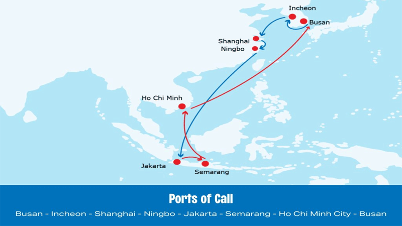 PIL launches new Korea China Indonesia Service (KCI)