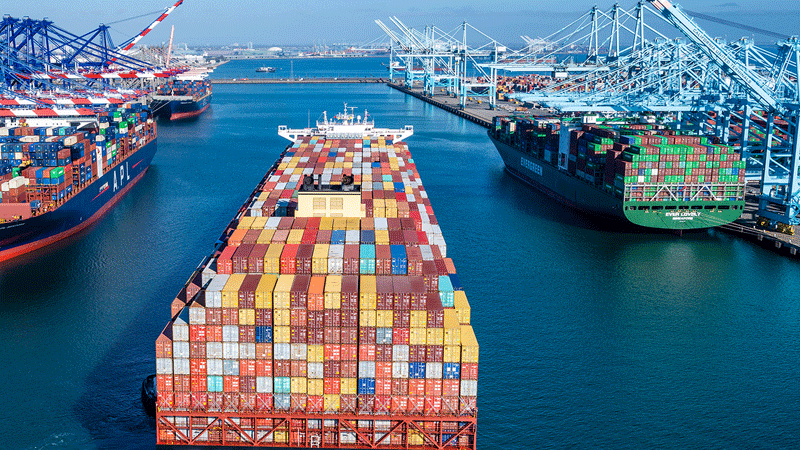Port of Los Angeles finishes first quarter up 30% over previous year