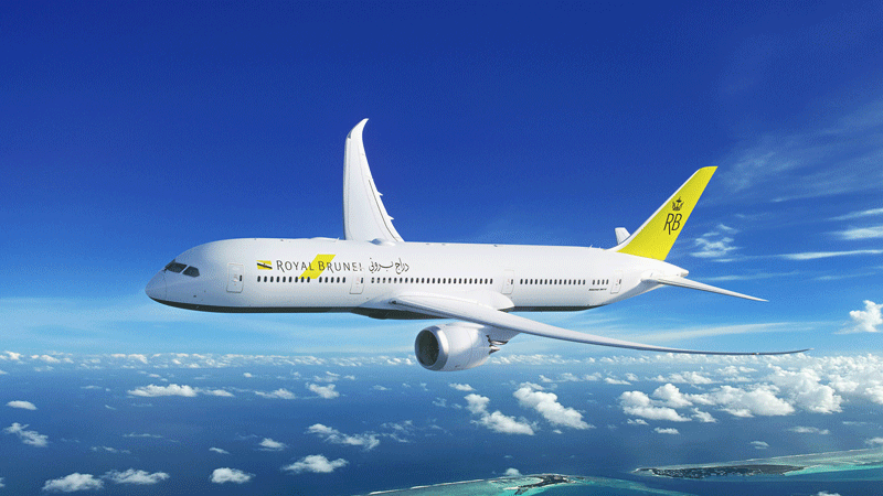 Royal Brunei Airlines orders four Boeing 787 dreamliners