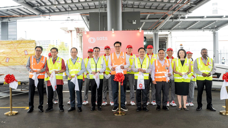 SATS opens new air cargo hub at Changi Airport