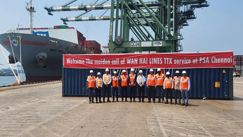 Wan Hai Lines debuts new Vietnam–Thailand–India direct route 